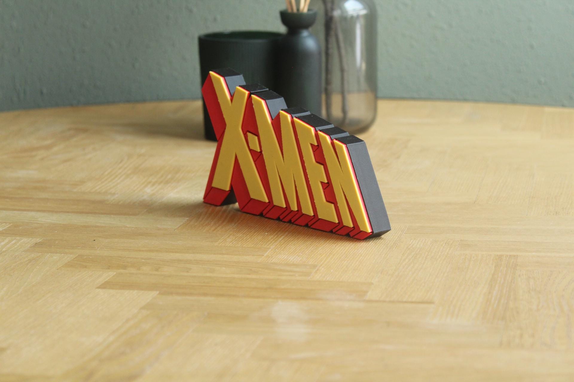 X-Men Logo | Wolverine | Superhelden | Comic | 3D Druck Logo