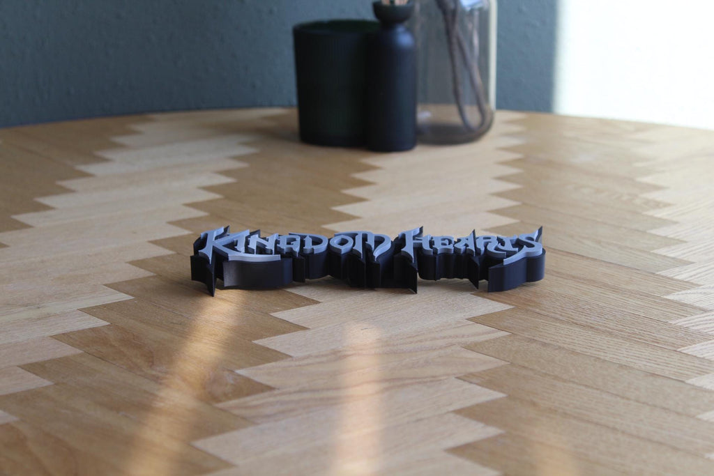 Kingdom Hearts Logo | Sora | Anime | Videospiel | Fantasy | Action-RPG | 3D Druck Figur
