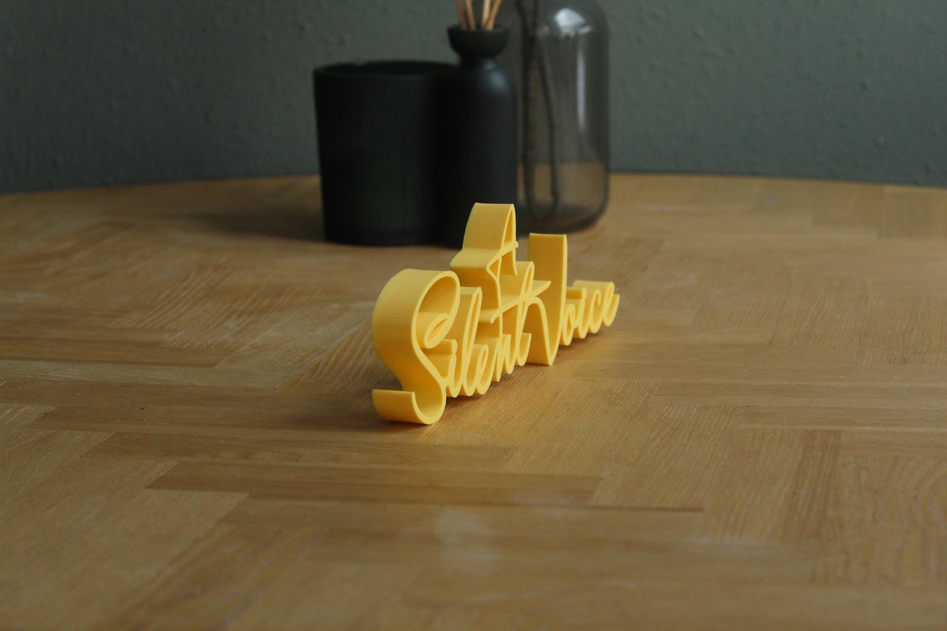 A Silent Voice Logo | Shoya Ishida | Anime | Manga | 3D Druck Logo