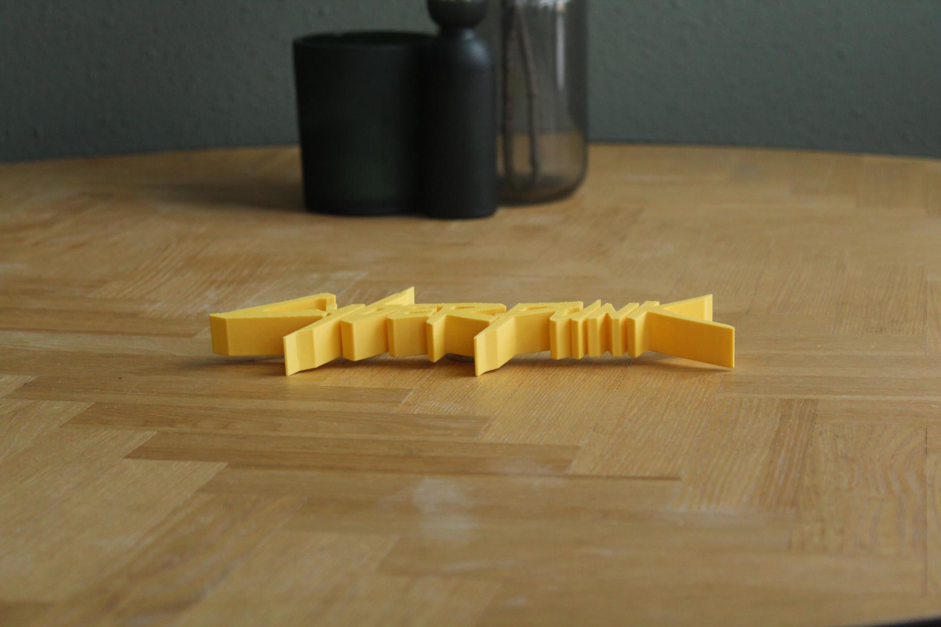 Cyberpunk Logo | Night City | V | Dystopie | Cyberware | 3D Druck Logo