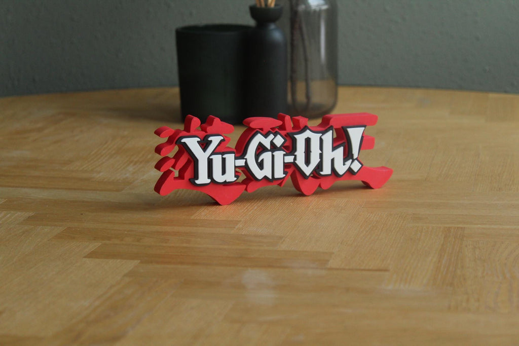 YuGiOh Logo | Yugi Muto | Anime | Manga | Spiel | Kartenspiel | 3D Druck Logo
