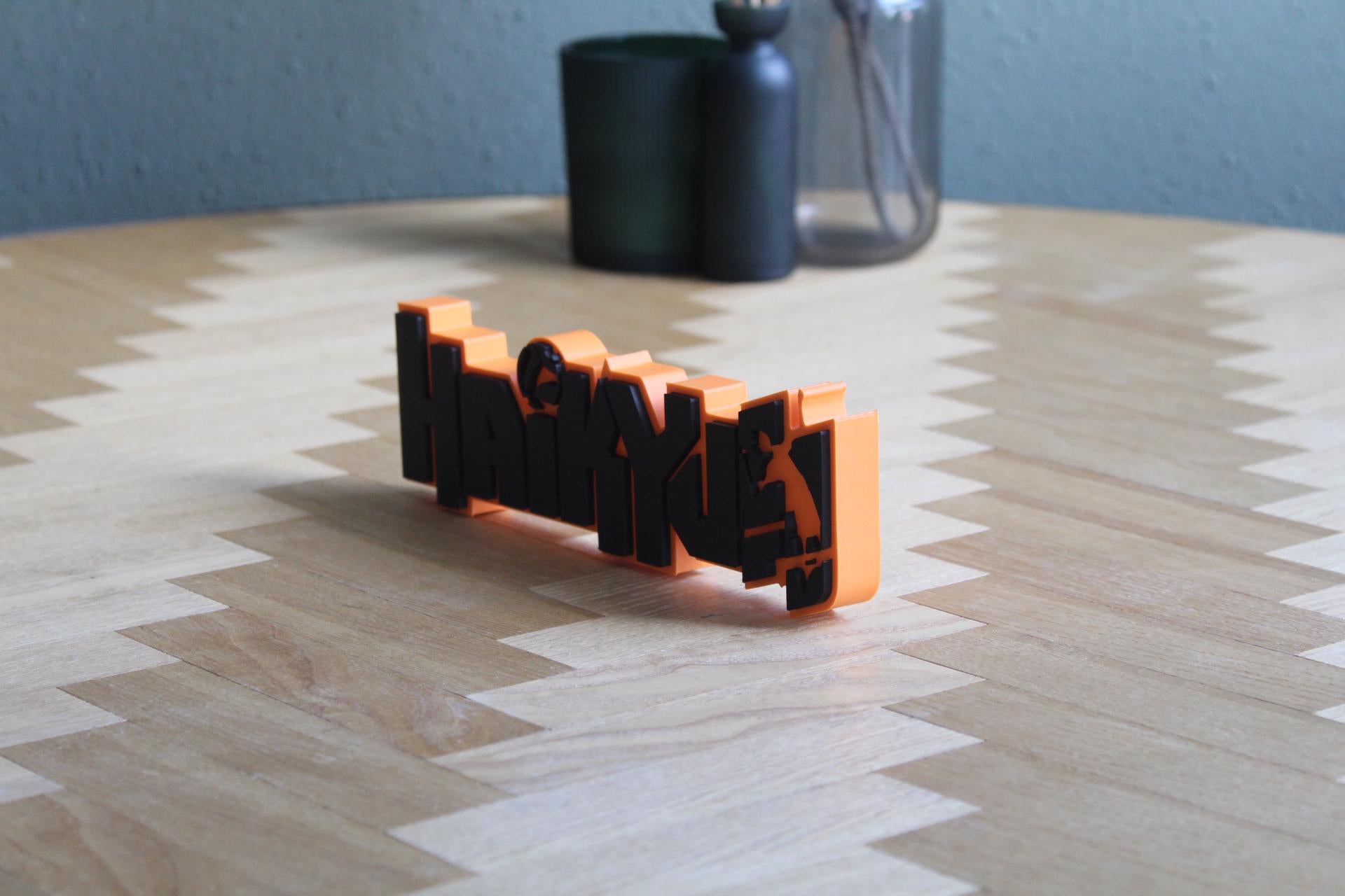 Haikyuu Logo | Shoyo Hinata | Volleyball | Anime | Manga | 3D Druck Logo