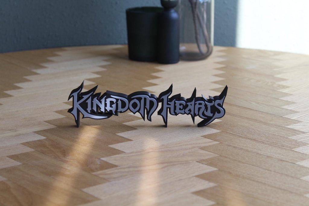 Kingdom Hearts Logo | Sora | Anime | Videospiel | Fantasy | Action-RPG | 3D Druck Figur