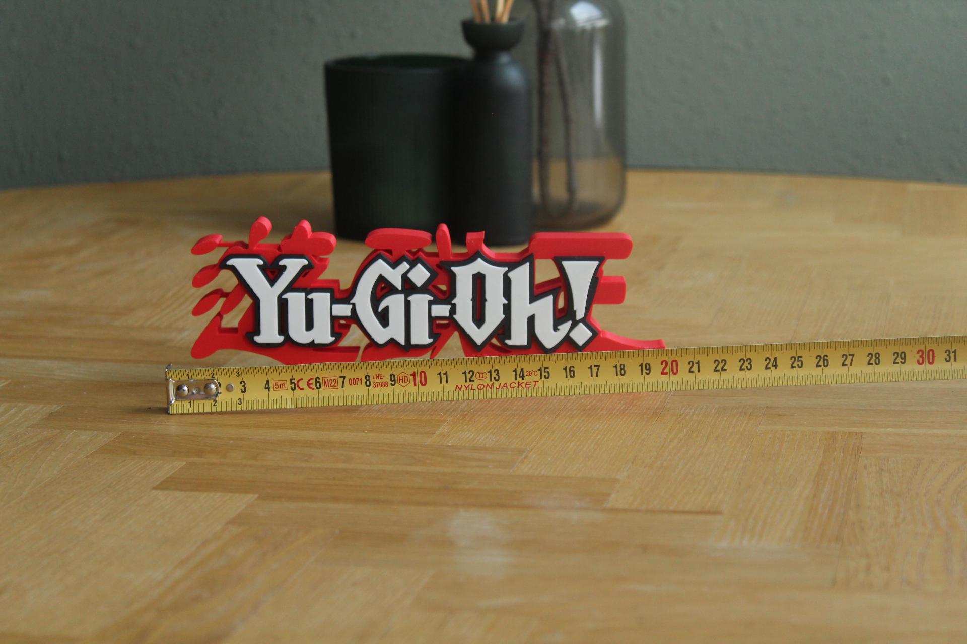 YuGiOh Logo | Yugi Muto | Anime | Manga | Spiel | Kartenspiel | 3D Druck Logo
