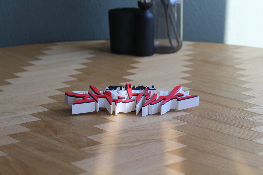 Neon Genesis Evangelion Logo | EVA Unit-01 | Shinji Ikari | Rei Ayanami | Anime | Manga | 3D Druck Figur