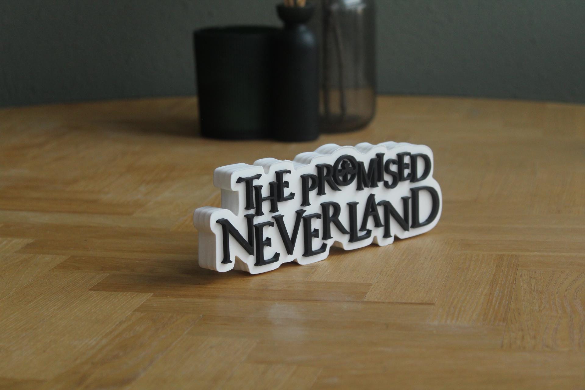 The Promised Neverland Logo | Emma | Anime| Manga | 3D Druck Logo