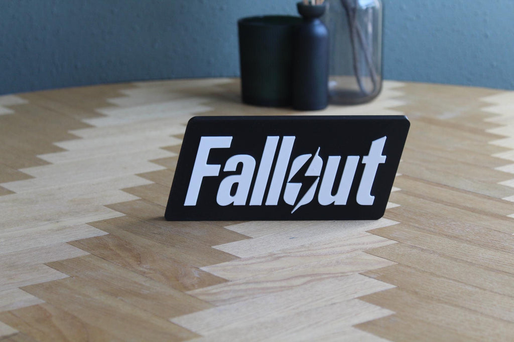 Fallout Logo | Vault Boy | Playstation | Nuka-Cola | Pip-Boy | RPG | 3D Druck Figur