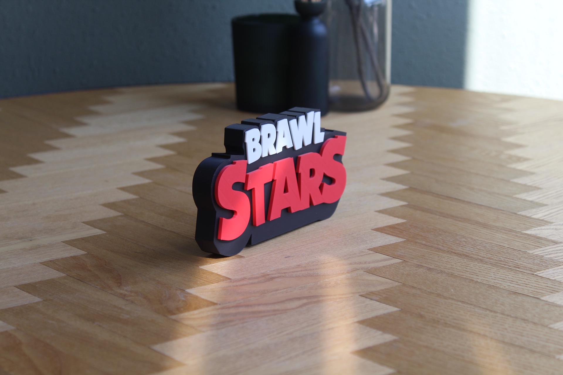 Brawl Stars Logo | Shelly | Bull | Colt | Mobile Game | 3D Druck Figur