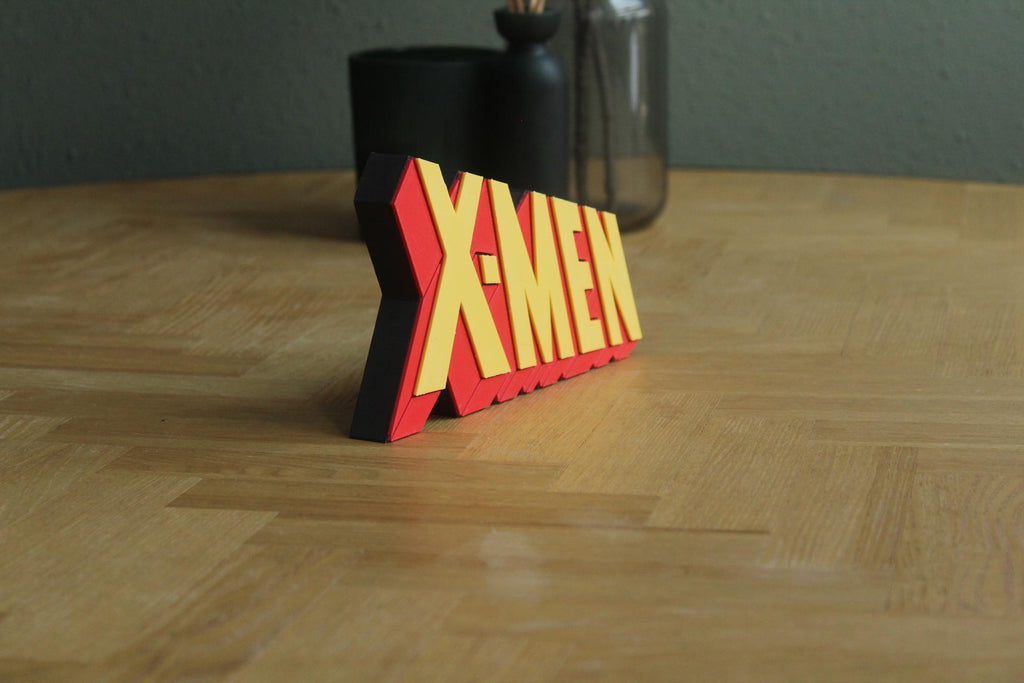 X-Men Logo | Wolverine | Superhelden | Comic | 3D Druck Logo