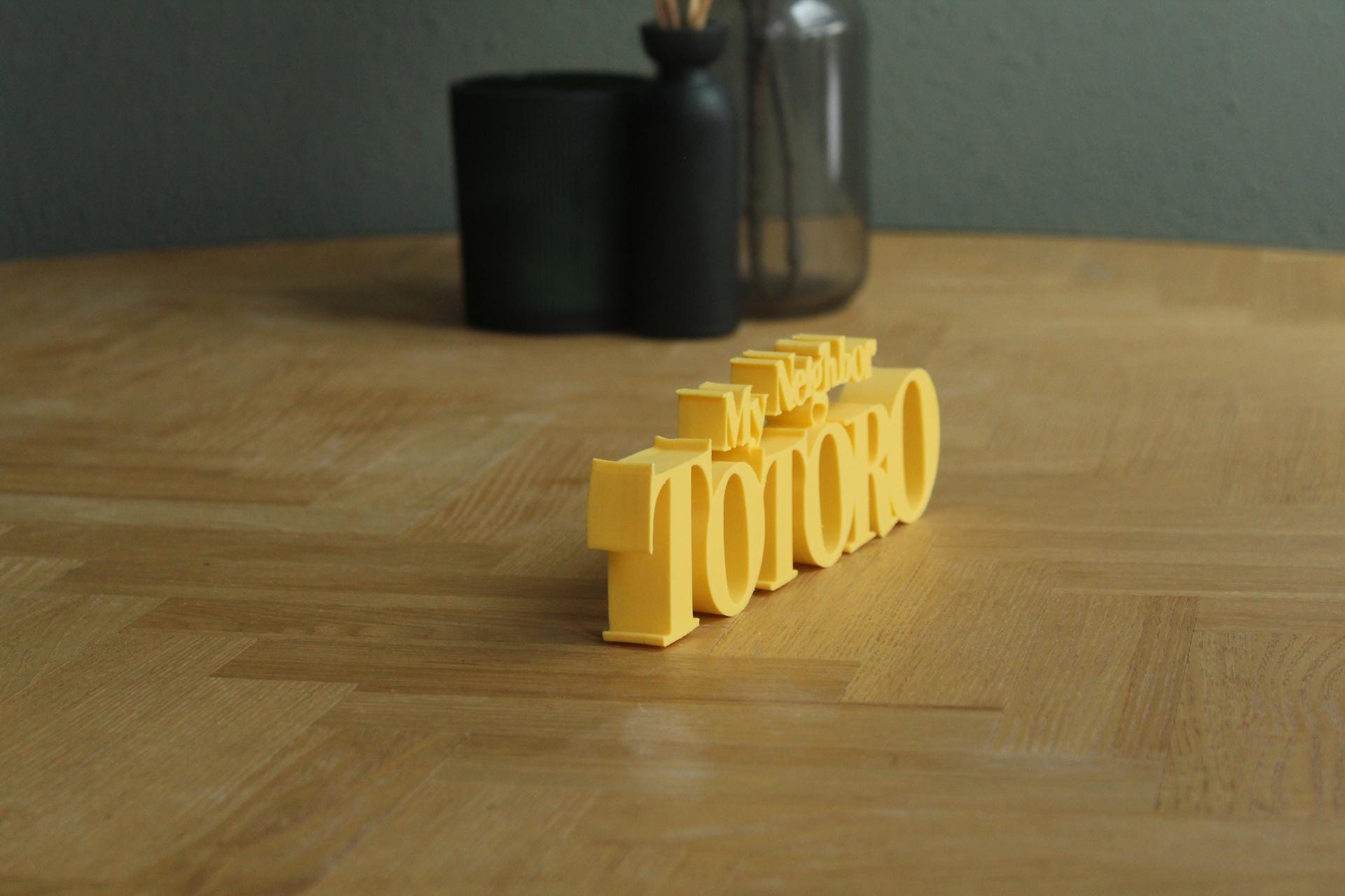 My Neighbor Totoro Logo | Totoro | Studio Ghibli | Anime | 3D Druck Logo