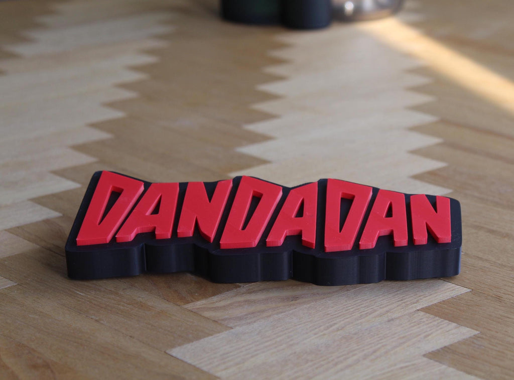Dandadan Logo | Ken Takakura | Kultiger Manga | Anime | 3D Druck Logo