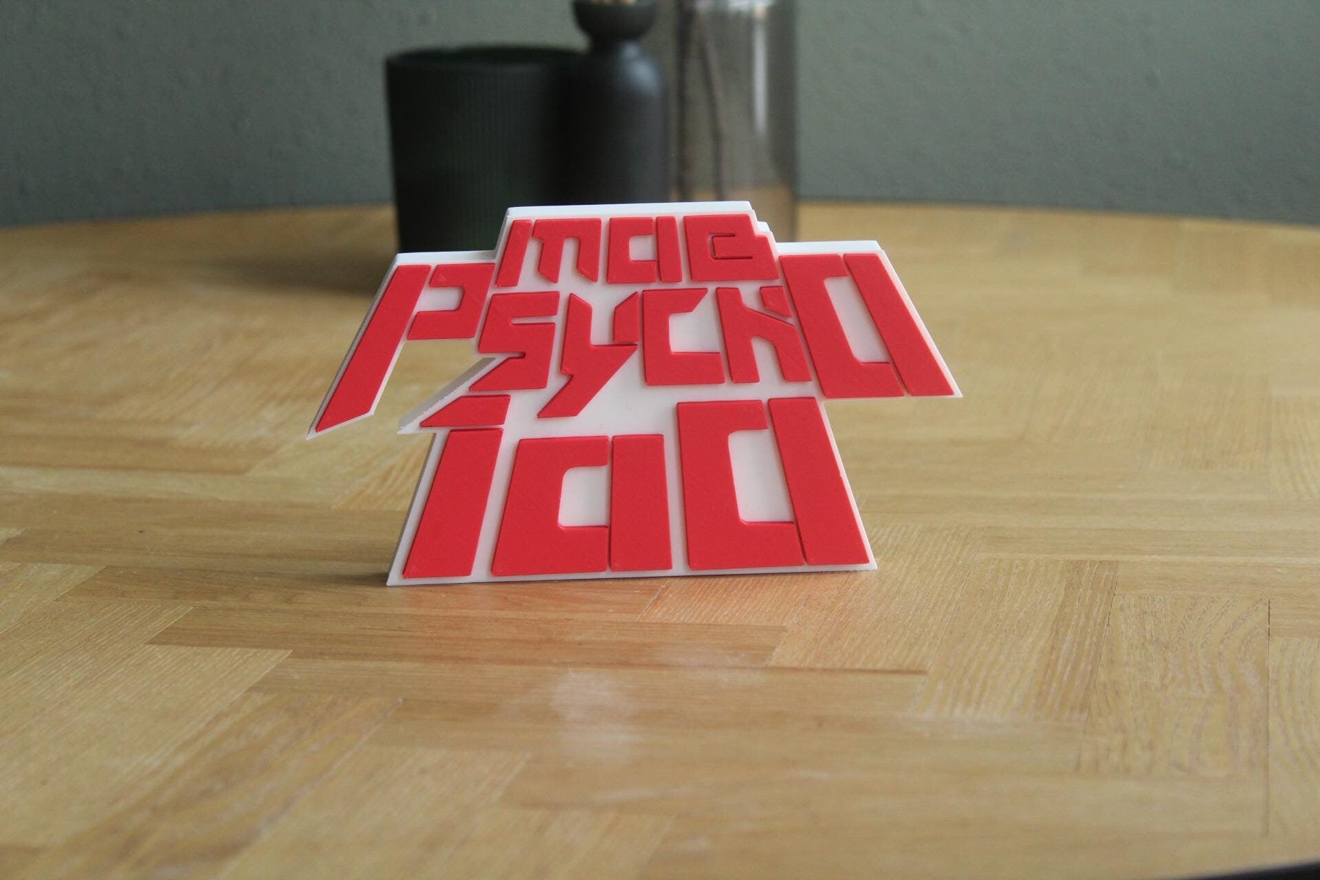 Mob Psycho 100 Logo | Shigeo Kageyama | Anime | Manga | 3D Logo