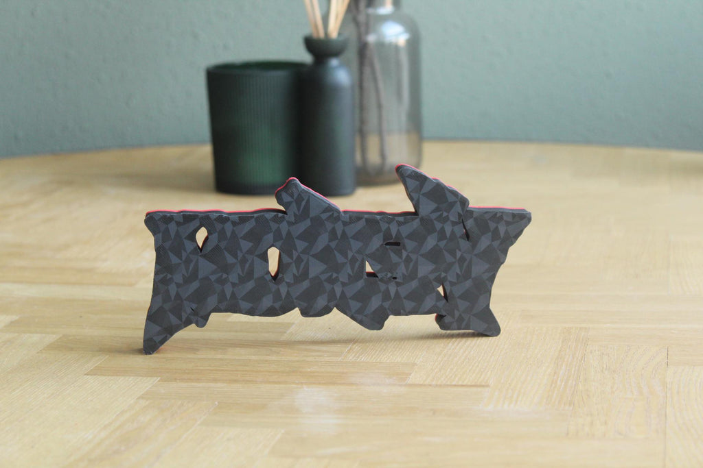 Venom Logo | Eddie Brock | Marvel Antiheld | Comic Kunst | 3D Druck Logo