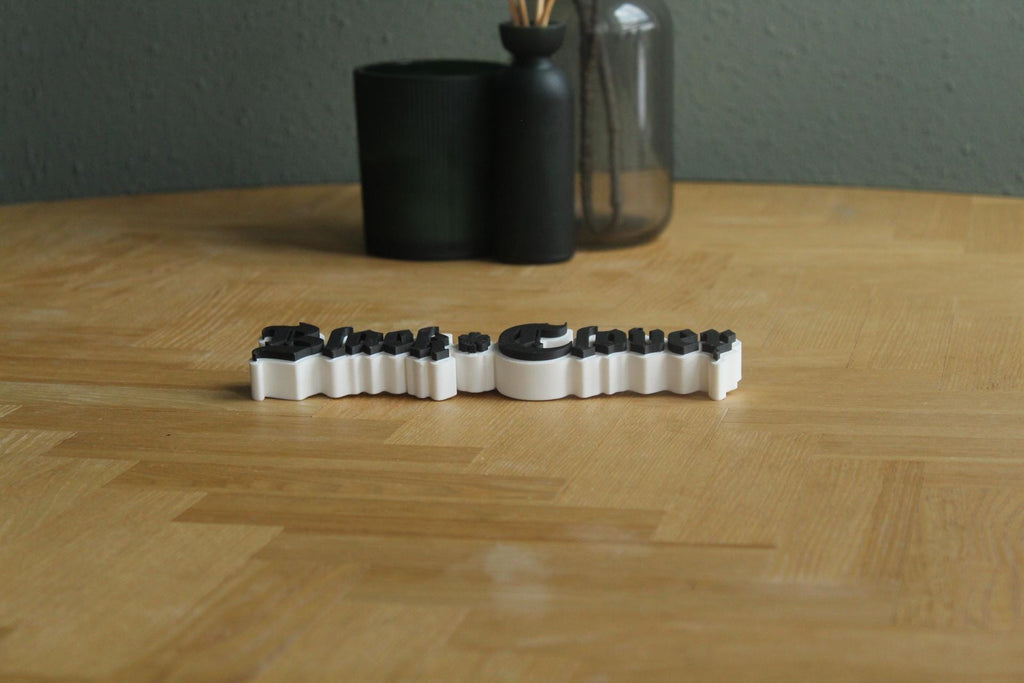 Black Clover Logo | Asta | Magie | Action | Shonen Anime | 3D Druck Logo