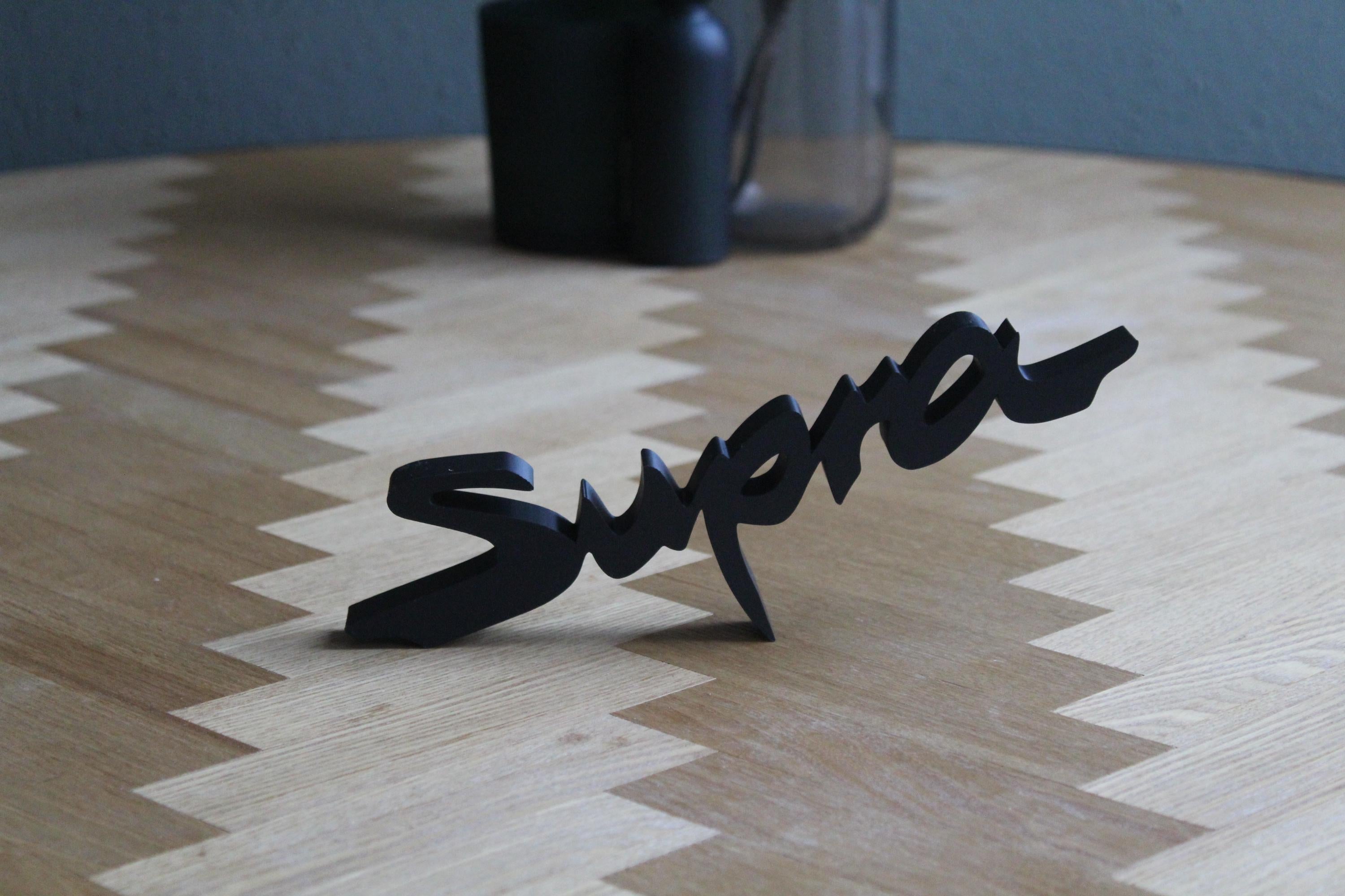 Toyota Supra Logo | JDM Car Deko | 3D Druck Figur | Garage Deko | Auto Fan Geschenk | MK4 MK5 Supra Tuning Zubehör | JDM Geschenkidee