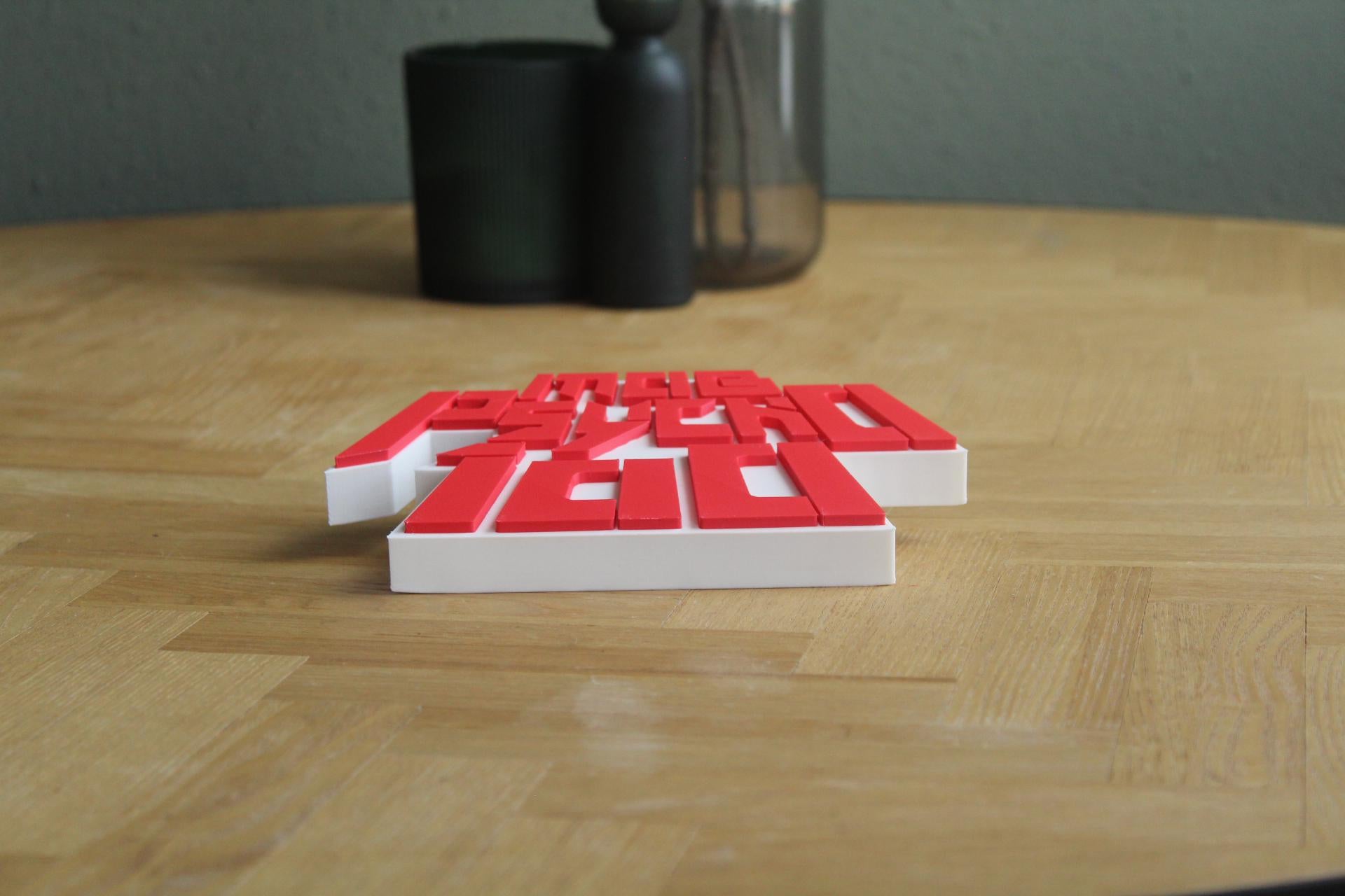 Mob Psycho 100 Logo | Shigeo Kageyama | Anime | Manga | 3D Logo