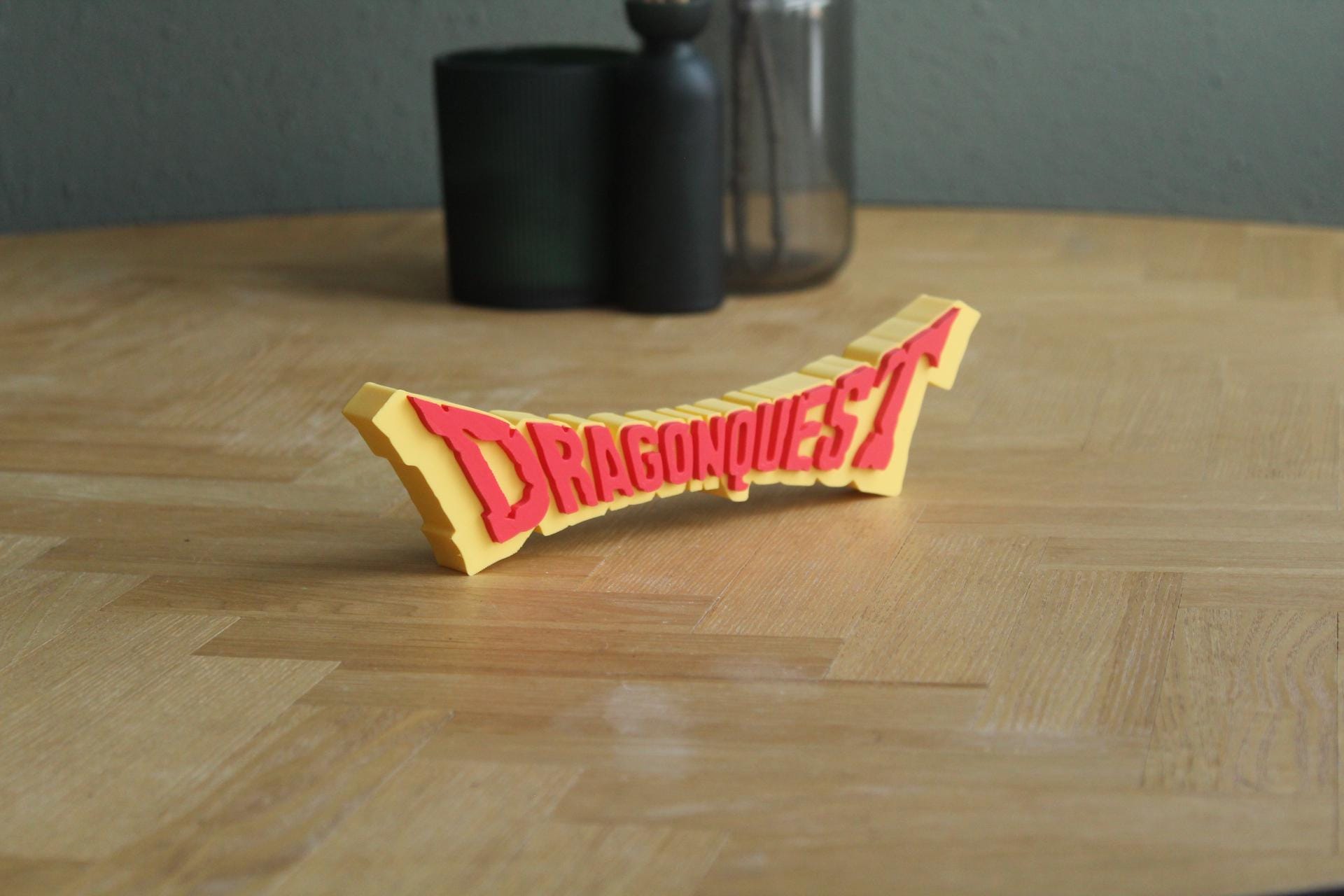 Dragon Quest Logo | Erdrick | Draque | Videospiel | JRPG | 3D Druck Logo
