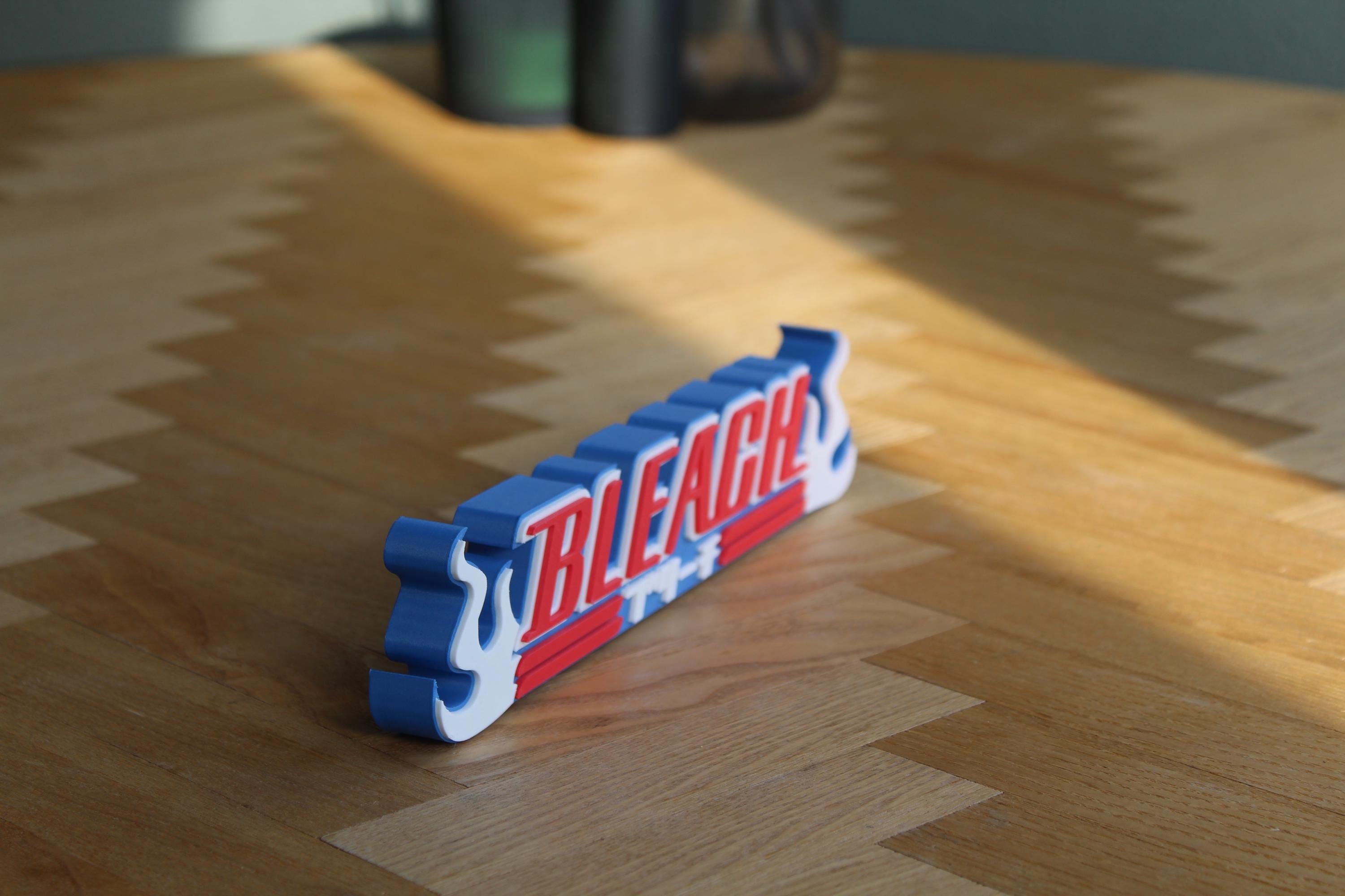 Bleach Logo | Ichigo Kurosaki | Shinigami Symbol | Anime | 3D Druck Figur