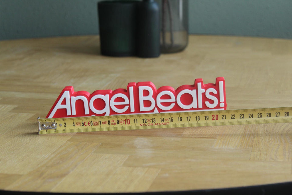 Angel Beats! Logo | Otonashi | Drama | Anime| Manga | 3D Druck Logo