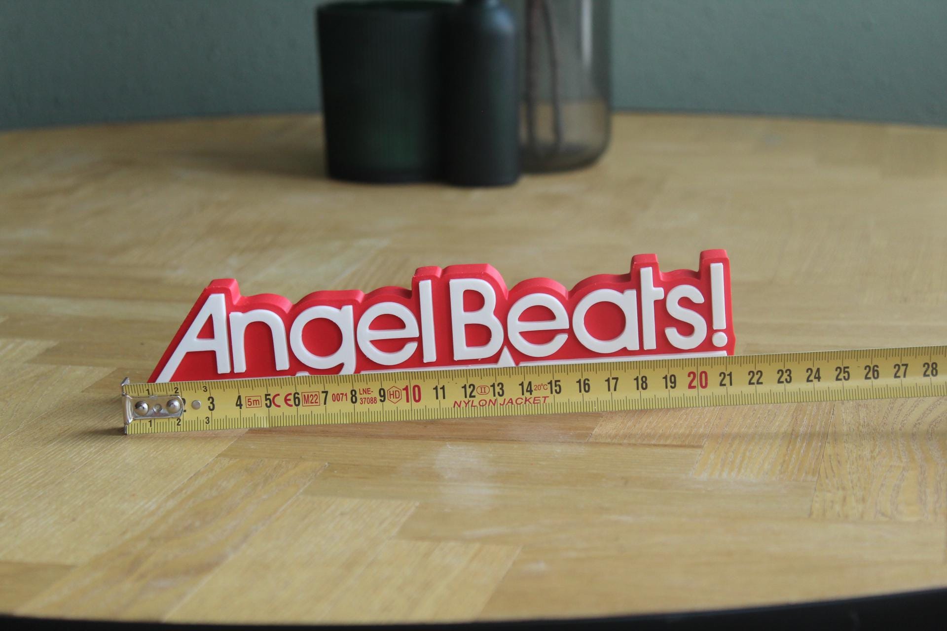 Angel Beats! Logo | Otonashi | Drama | Anime| Manga | 3D Druck Logo