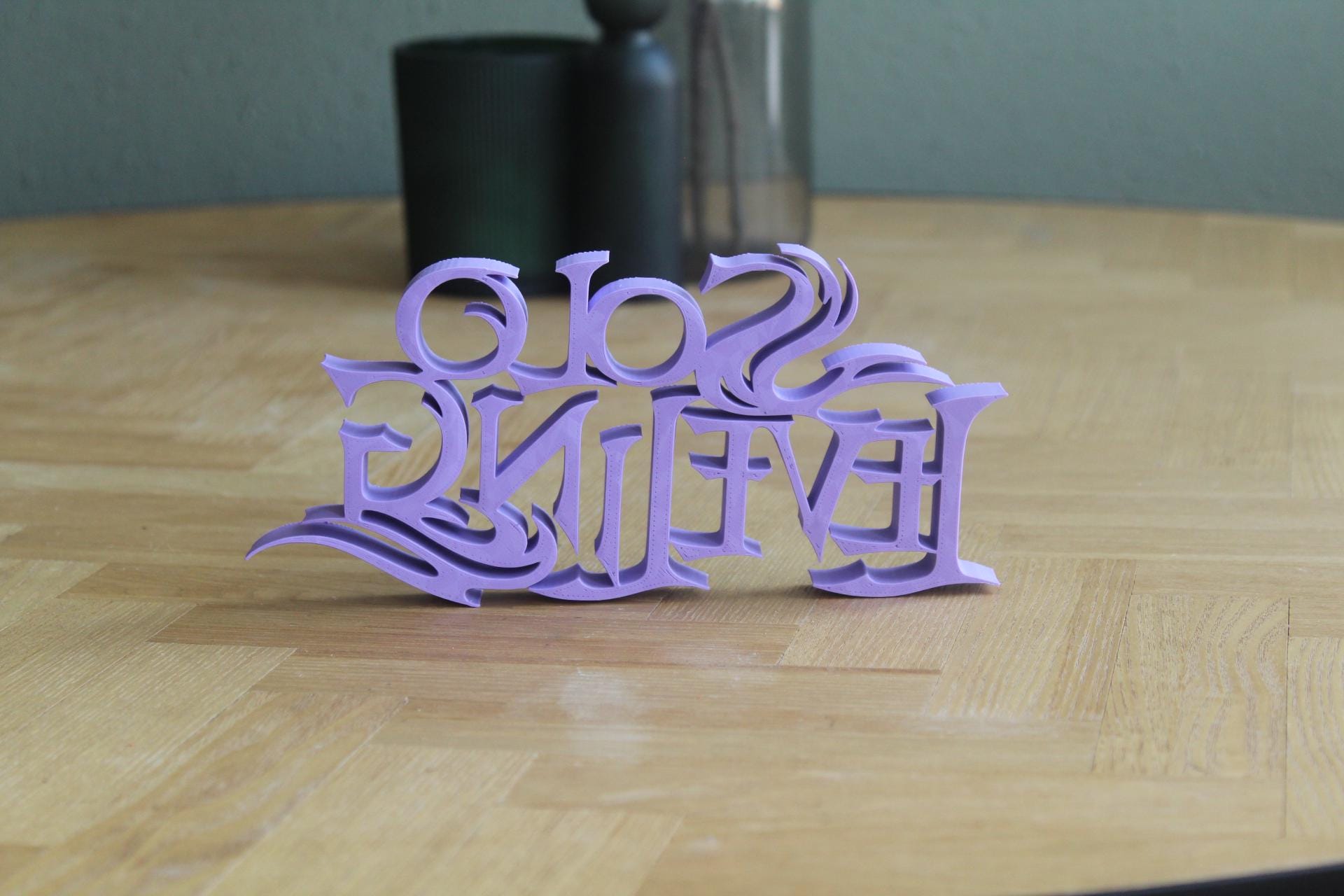 Solo Leveling Logo | Sung Jin-Woo | Anime | Manga | 3D Druck