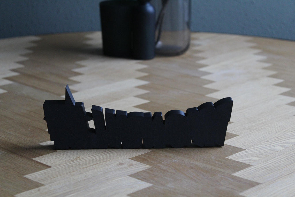 Dragon Ball Super Logo | Goku Vegeta Anime Figur | 3D Druck Fanartikel | Manga Geschenkidee | Otaku Zimmerdeko | Kamehameha Deko