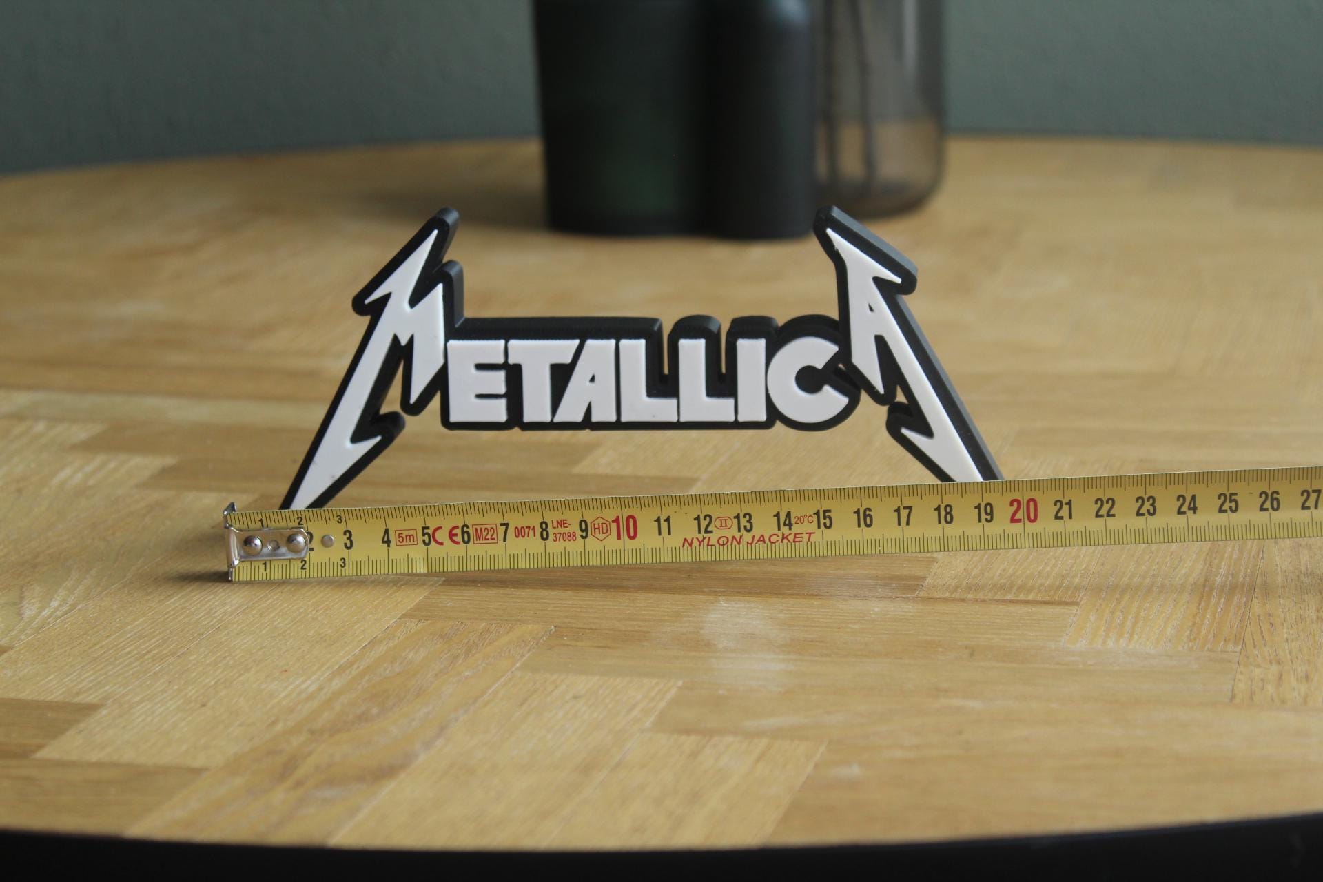 Metallica Logo | Heavy Metal | Rock Band | Musik | 3D Druck Logo