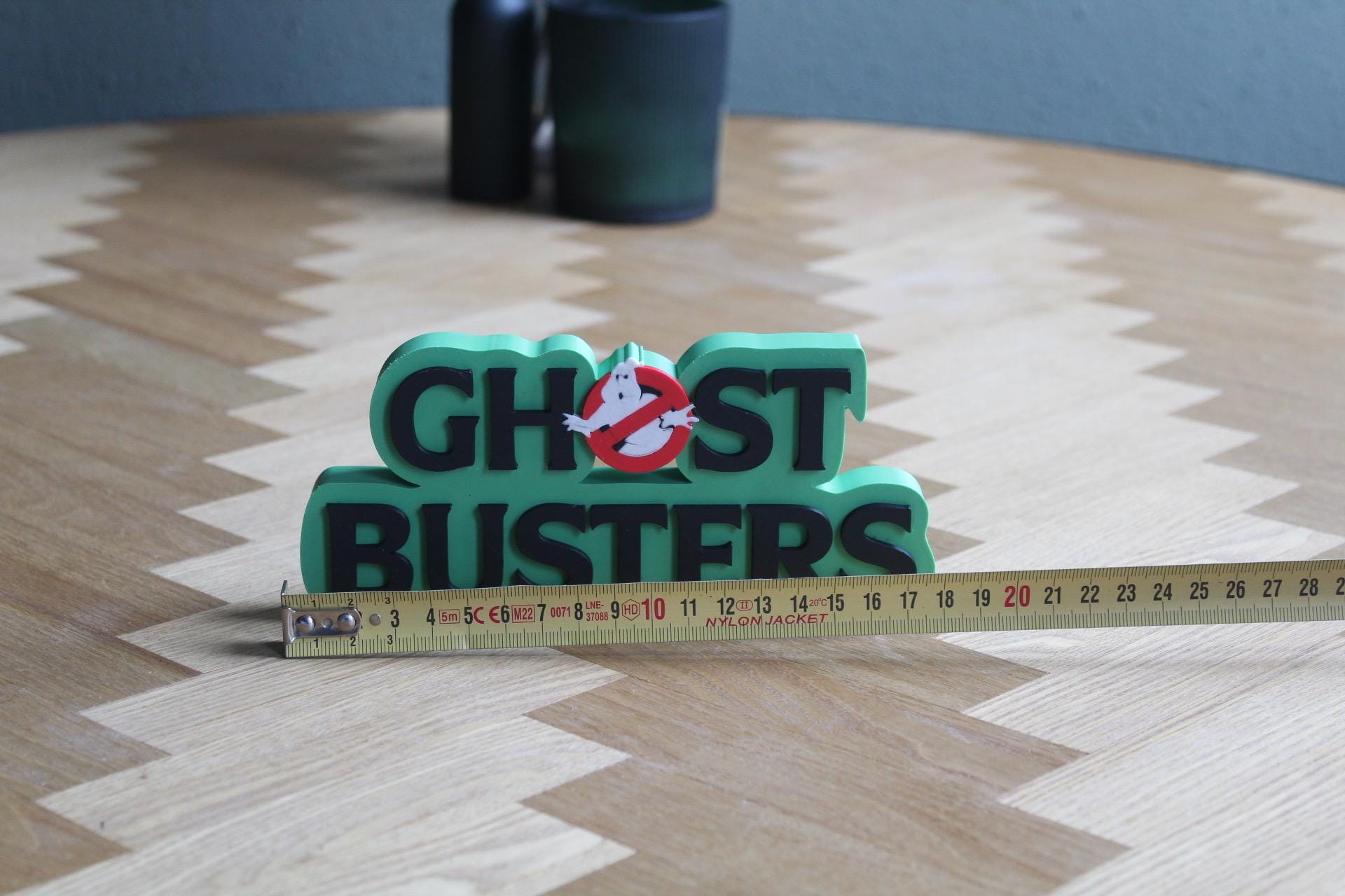 Ghostbusters 3D Druck Logo | Geisterjäger Symbol | Ecto-1 Deko | Filmklassiker Geschenk