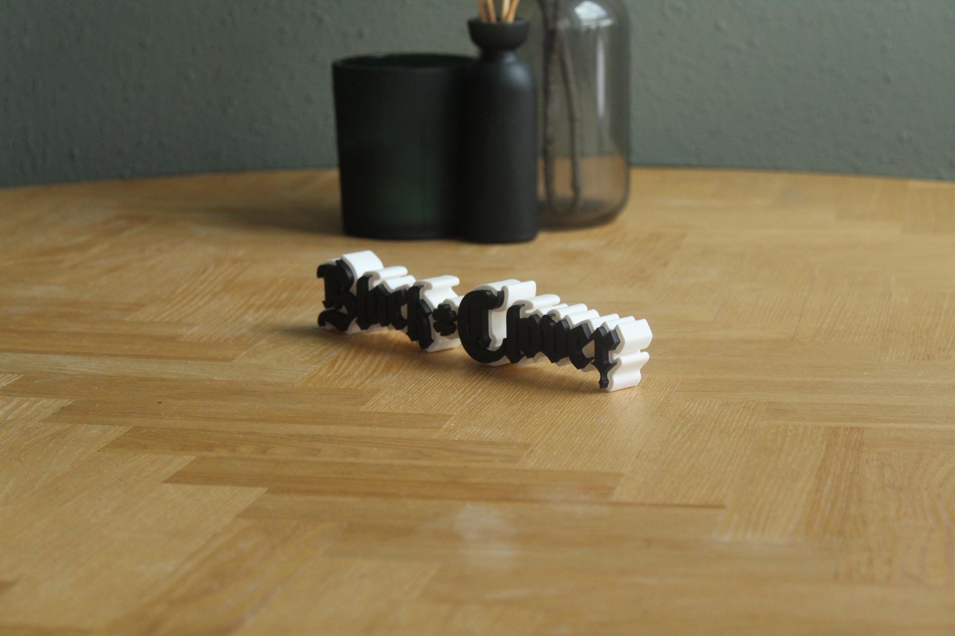 Black Clover Logo | Asta | Magie | Action | Shonen Anime | 3D Druck Logo