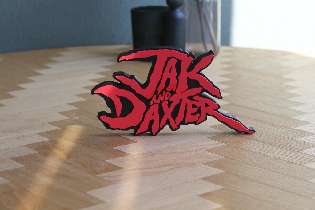Jak and Daxter Logo | Jak | Daxter | Naughty Dog | Videospiel | Playstation | 3D Druck Figur