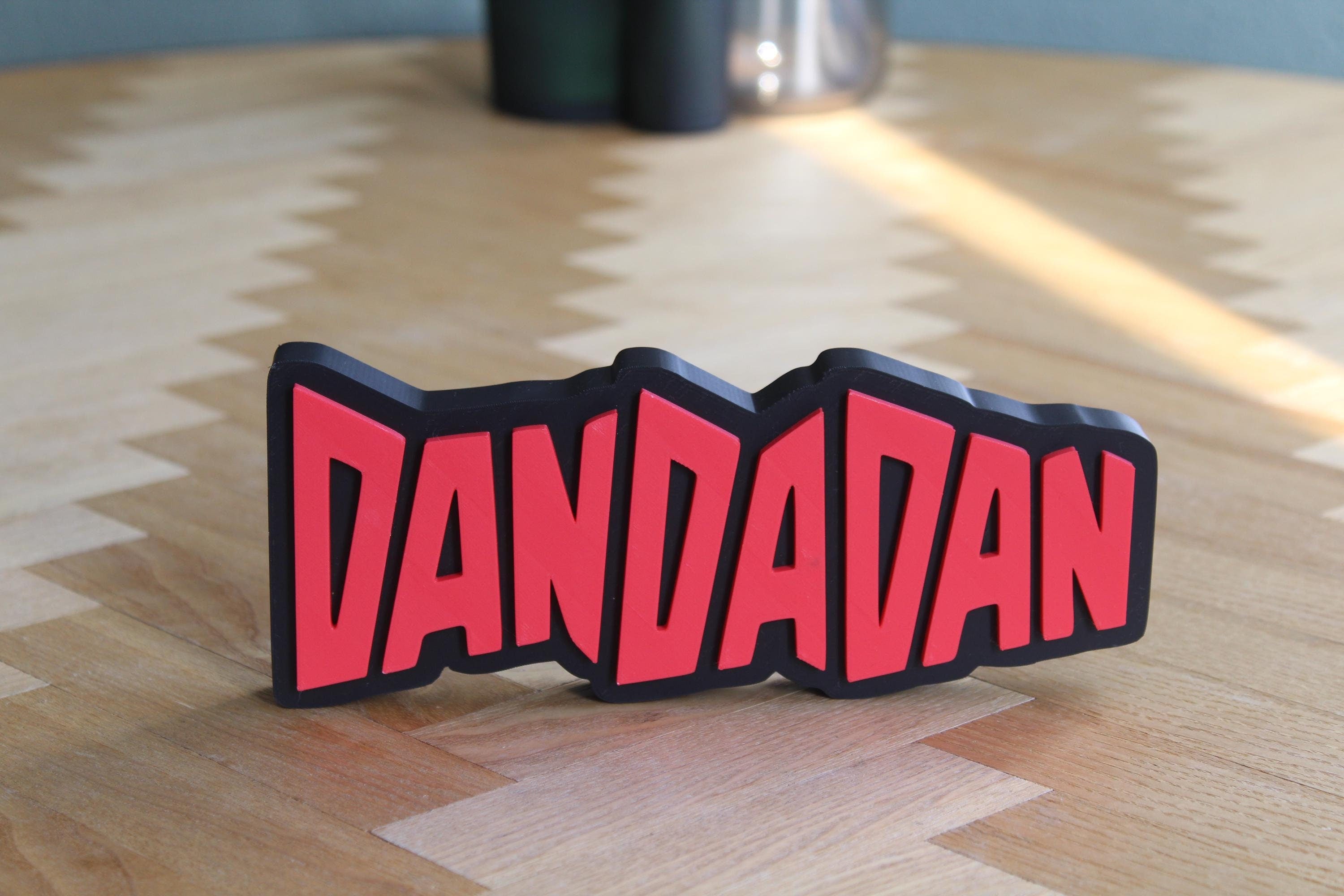 Dandadan Logo | Ken Takakura | Kultiger Manga | Anime | 3D Druck Logo