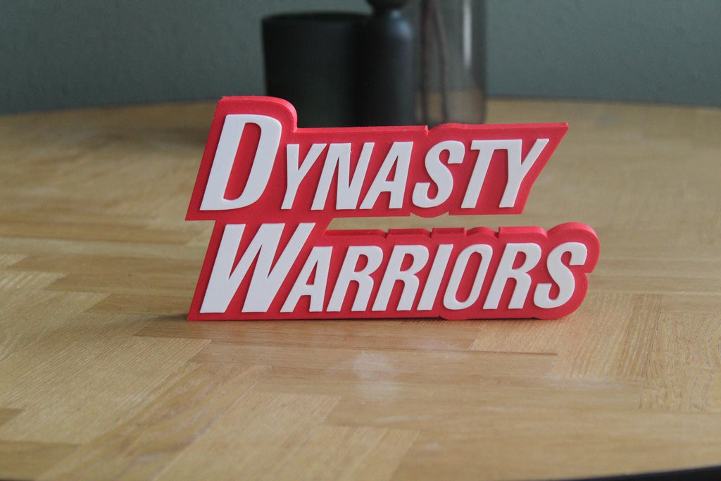 Dynasty Warriors Logo | Lu Bu | Koei Tecmo | Videospiel | 3D Druck Logo