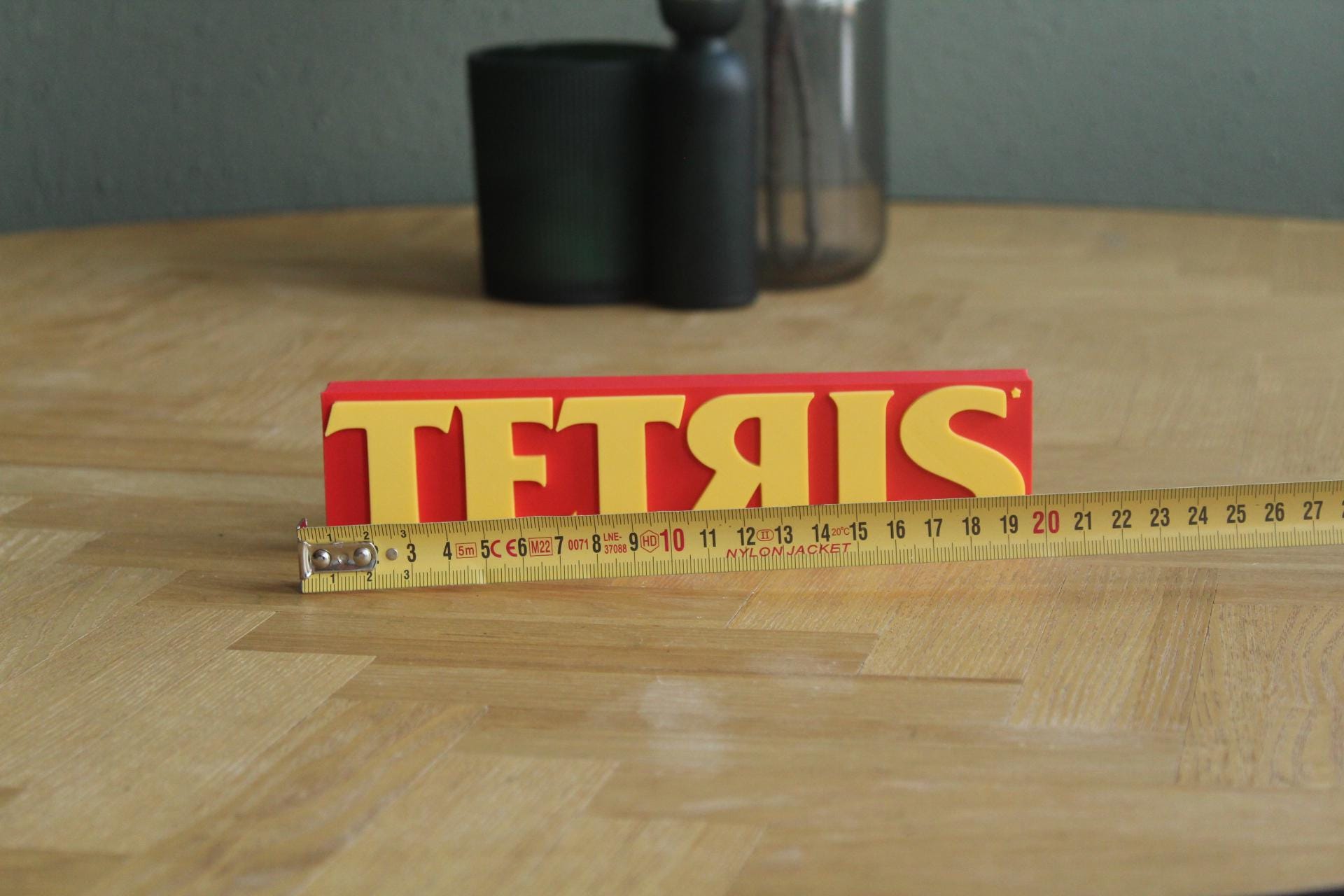 Tetris Logo | Retro Puzzle | Klassisches Spiel | Videospiel | 3D Druck Logo