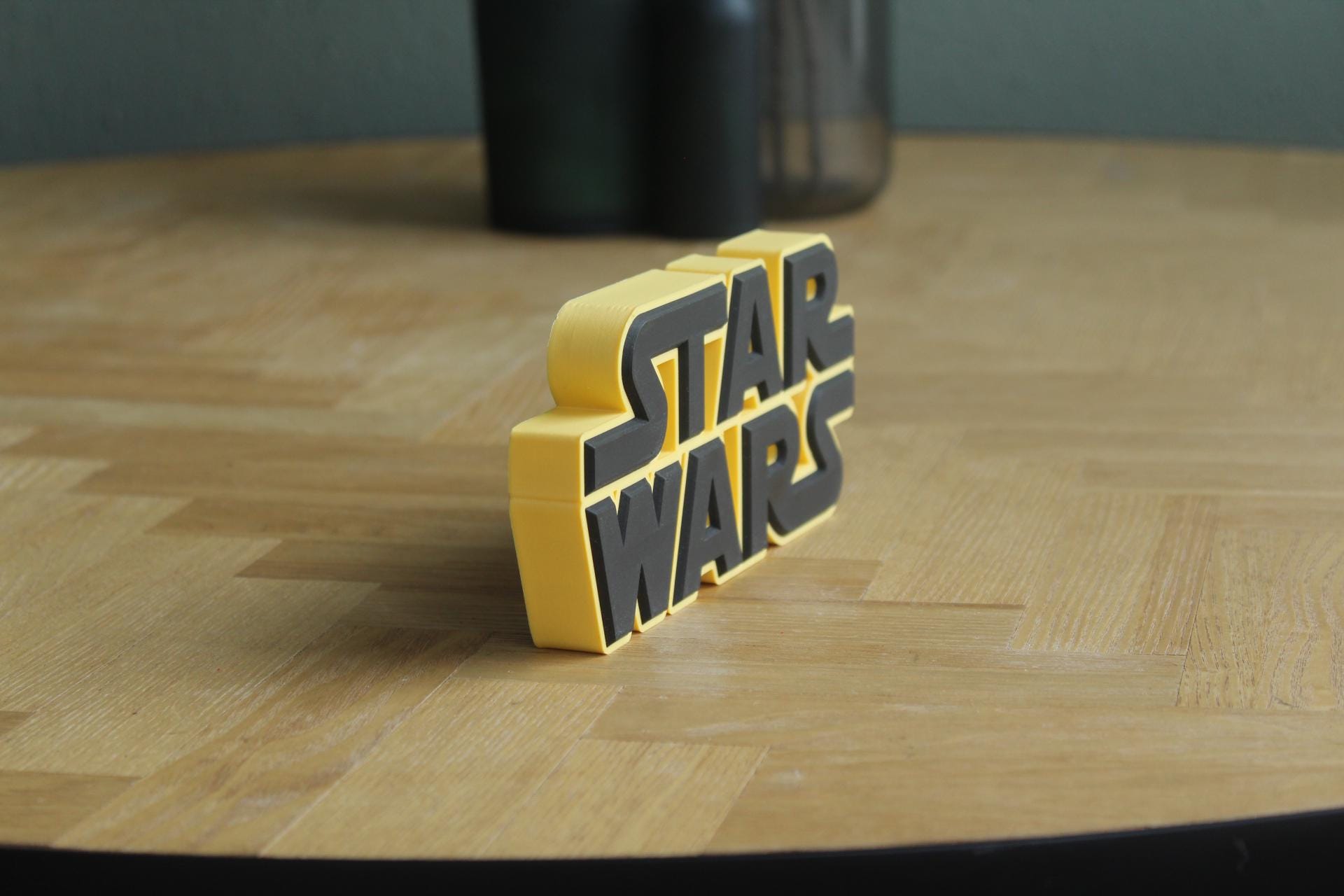 Star Wars Logo | Galaktisches Imperium | Luke Skywalker | Darth Vader | 3D Druck Logo