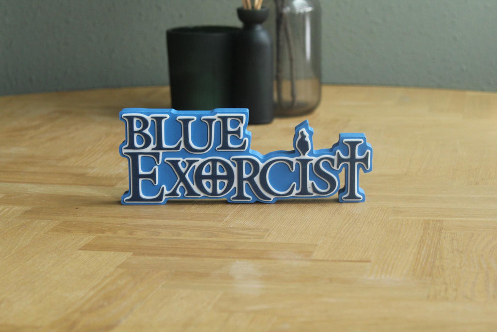 Blue Exorcist Logo | Rin Okumura | Anime | Manga | Dämonen | 3D Druck Logo