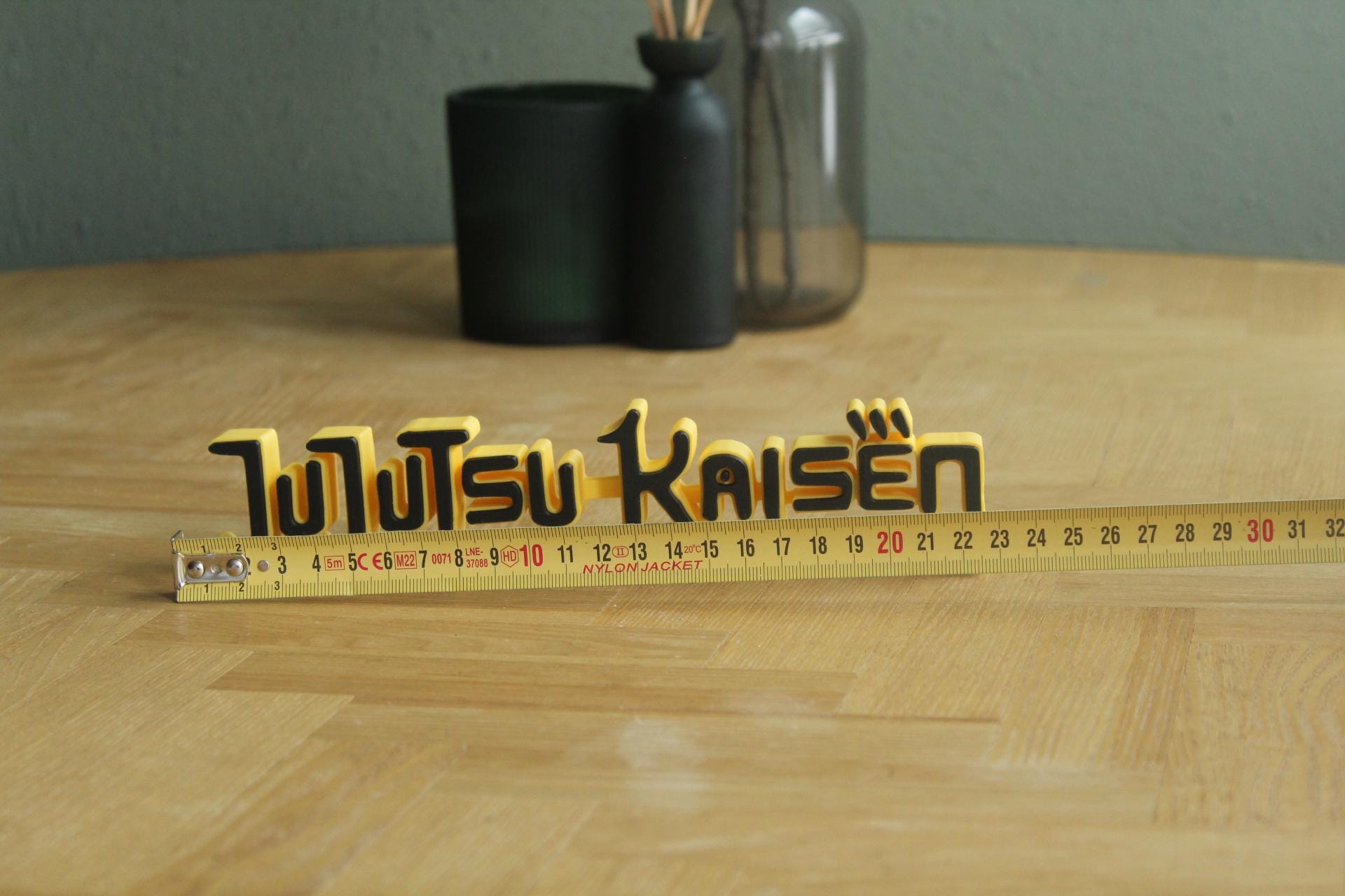 Jujutsu Kaisen Logo | Yuji Itadori | Satoru Gojo | Anime | Manga | 3D Druck Logo