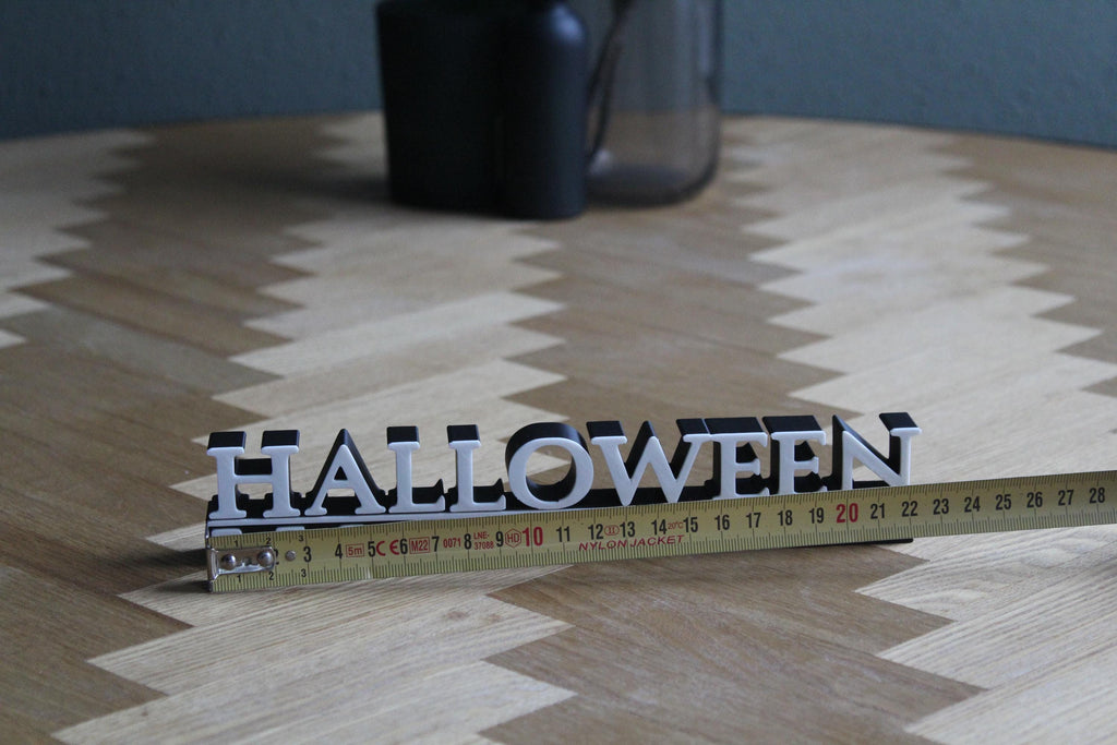 Halloween Resurrection Logo | 3D-gedruckte Dekoration | Michael Myers | Horror-Fanartikel Figur