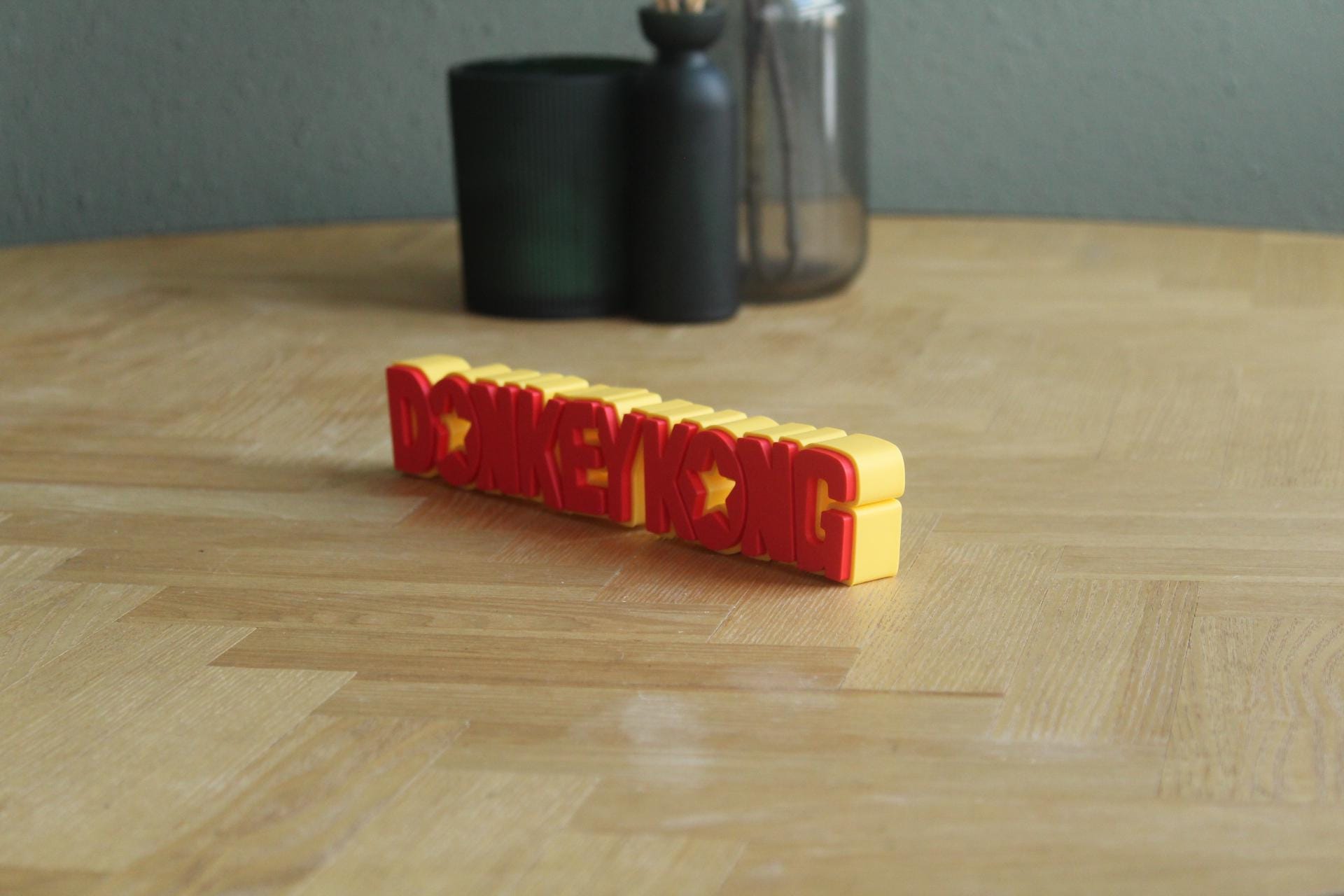 Donkey Kong Logo | Donkey Kong | Nintendo | Retro Videospiel | 3D Druck Logo