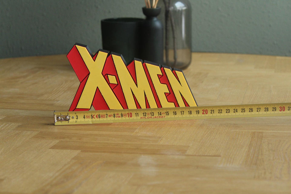 X-Men Logo | Wolverine | Superhelden | Comic | 3D Druck Logo