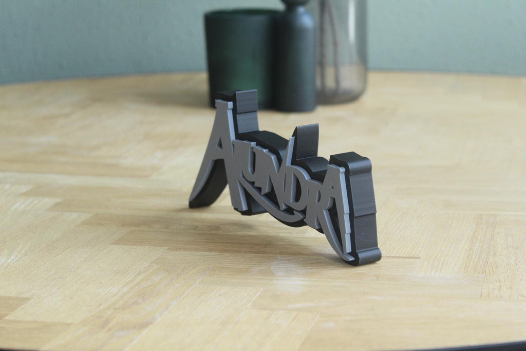 Alundra Logo | Alundra | JRPG | Playstation | Fantasy | 3D Druck Logo