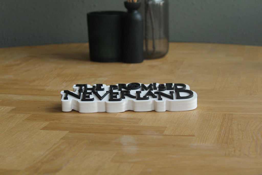The Promised Neverland Logo | Emma | Anime| Manga | 3D Druck Logo