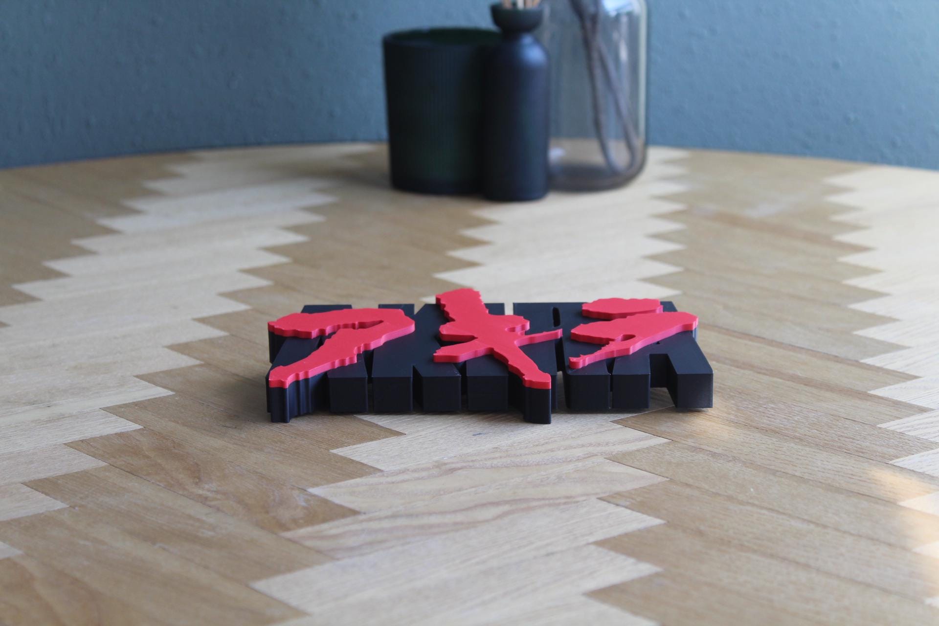 Akira Logo | Kaneda | Tetsuo | Cyberpunk Anime | Manga | 3D Druck Logo