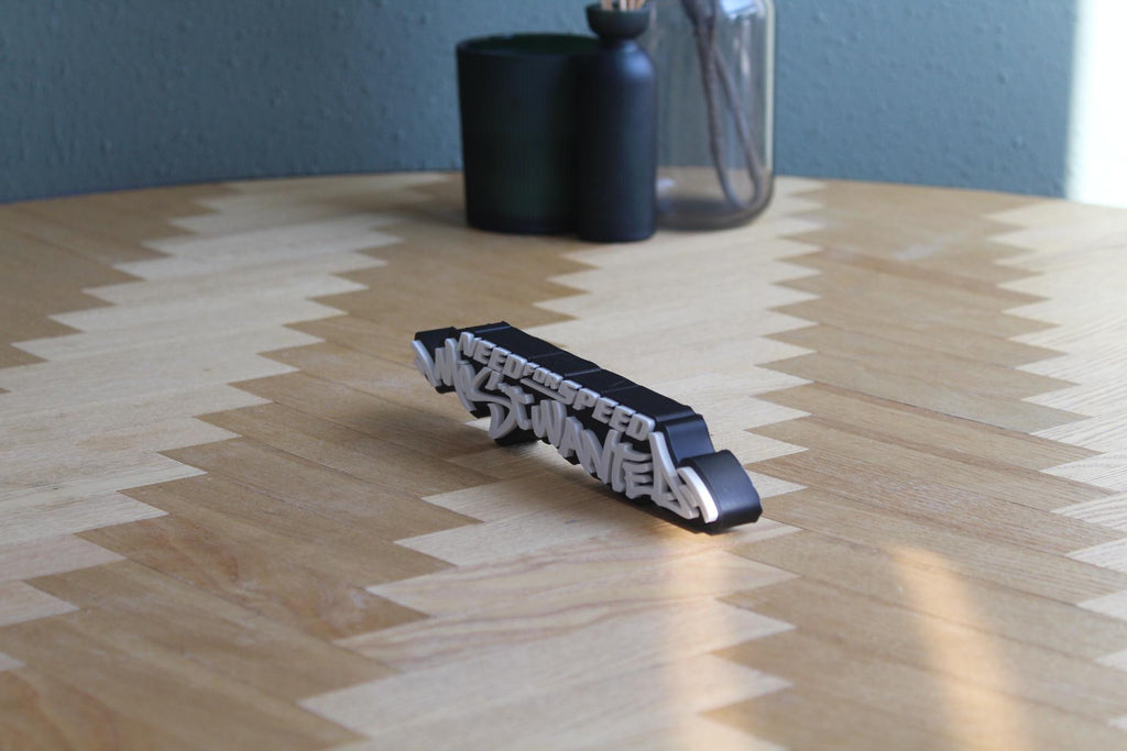 Need for Speed Most Wanted Logo | BMW M3 GTR | Playstation | Blacklist | 3D Druck Figur