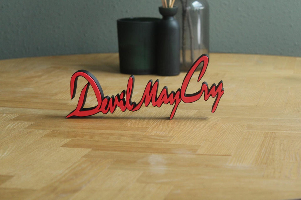 Devil May Cry Logo | Dante | Playstation| Videospiel | 3D Druck Logo