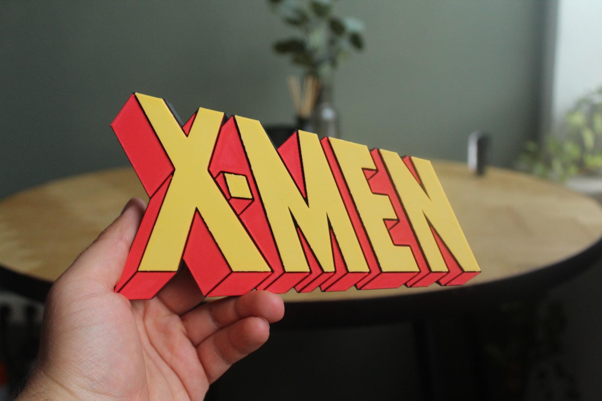 X-Men Logo | Wolverine | Superhelden | Comic | 3D Druck Logo