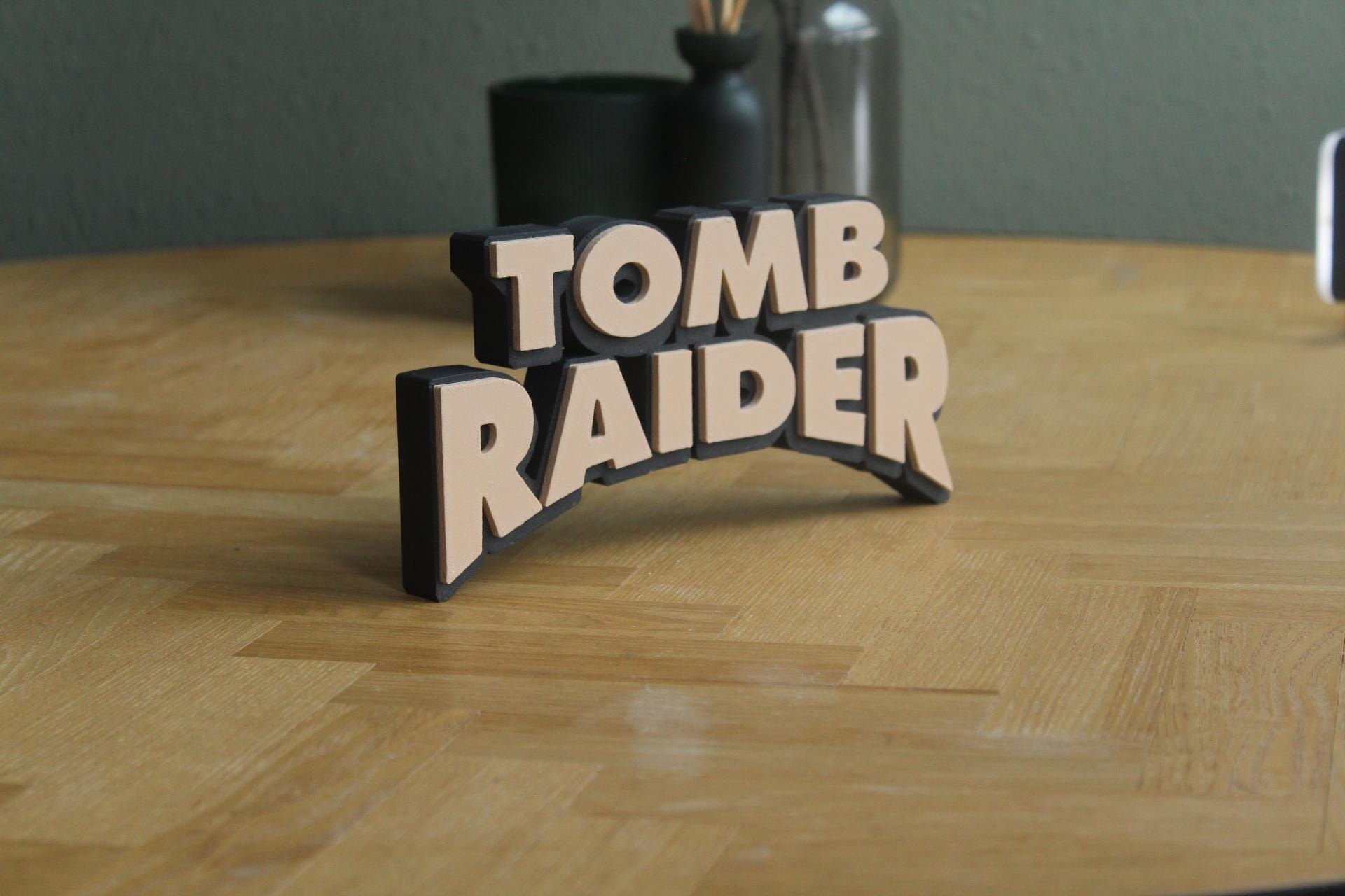 Tomb Raider Logo | Lara Croft | Videospiel | Playstation | 3D Logo