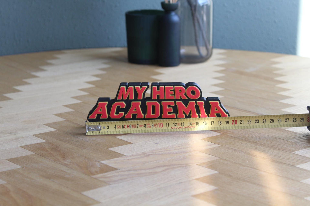 My Hero Academia Logo | Izuku Midoriya | All Might | Katsuki Bakugo | Anime | Manga | 3D Druck Figur