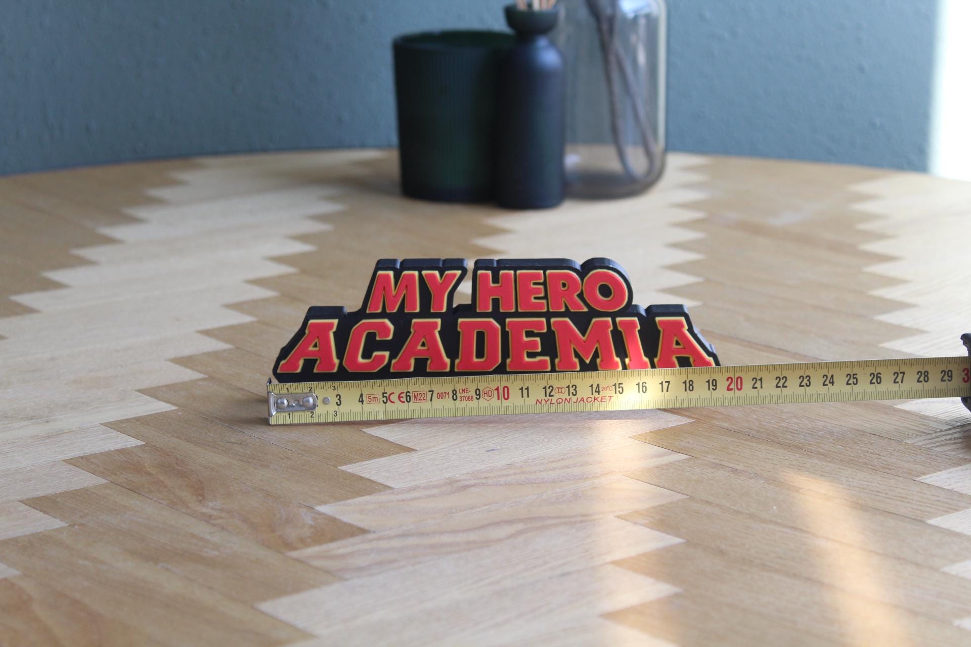 My Hero Academia Logo | Izuku Midoriya | All Might | Katsuki Bakugo | Anime | Manga | 3D Druck Figur