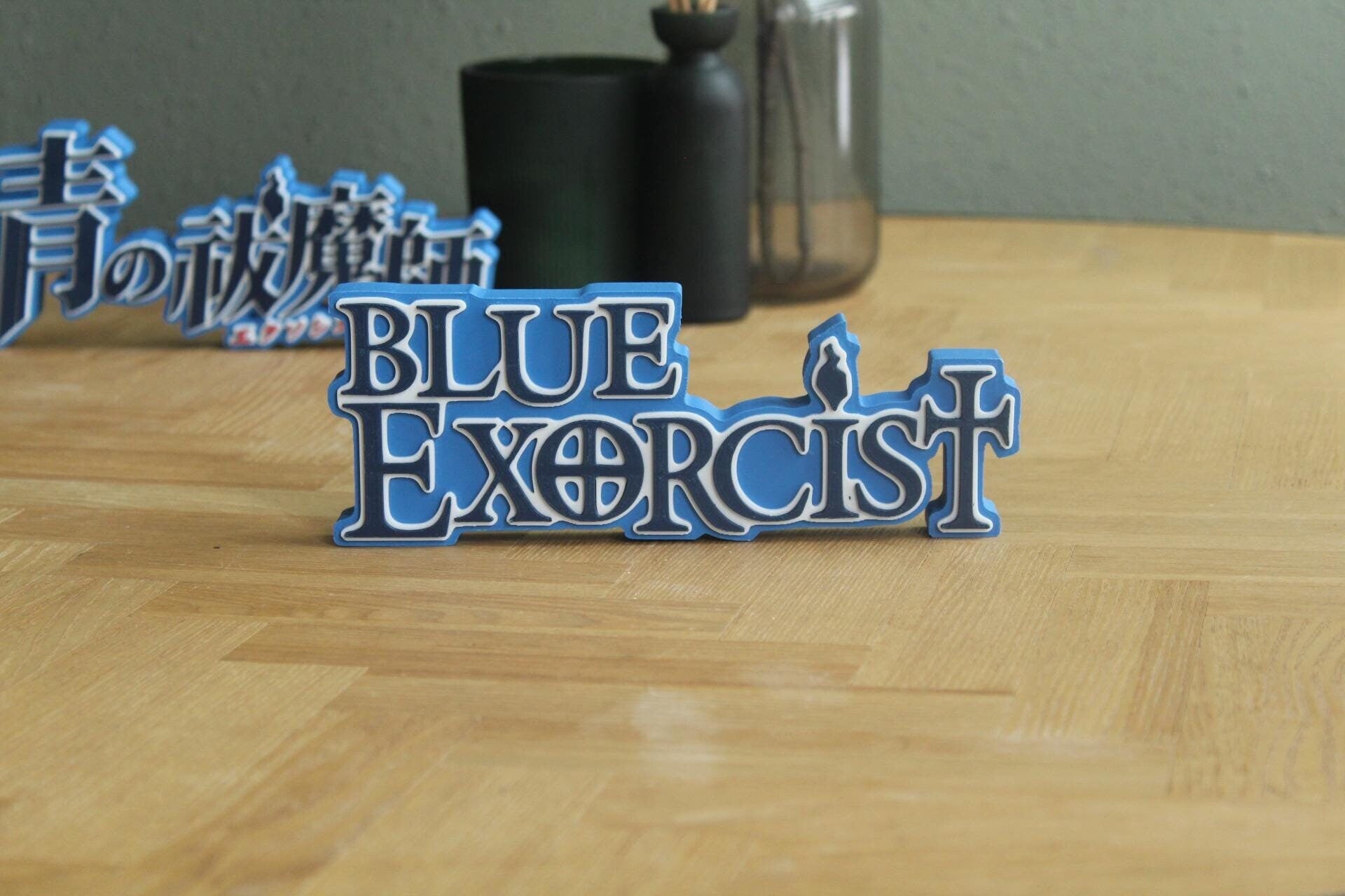 Blue Exorcist Logo | Rin Okumura | Anime | Manga | Dämonen | 3D Druck Logo