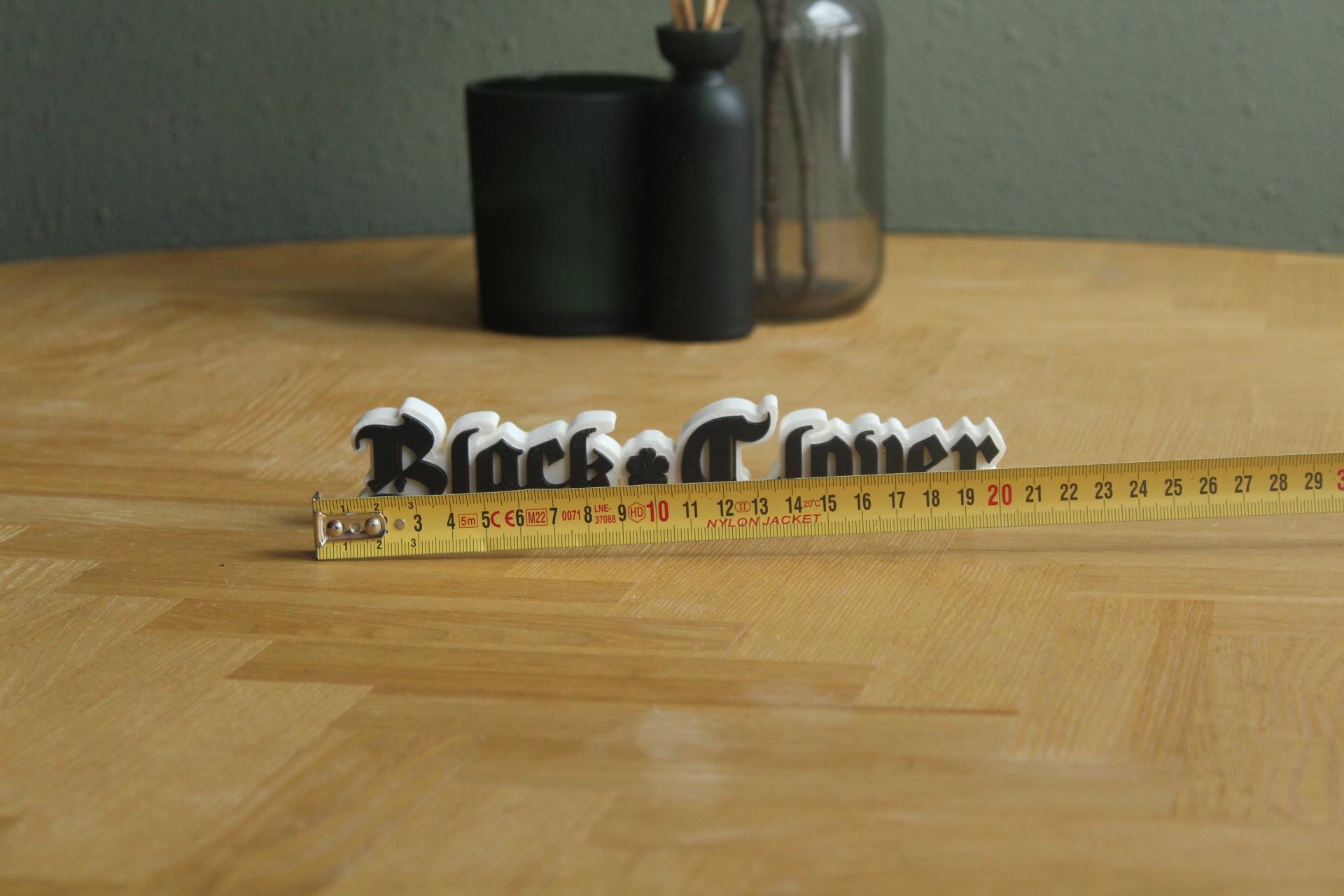 Black Clover Logo | Asta | Magie | Action | Shonen Anime | 3D Druck Logo